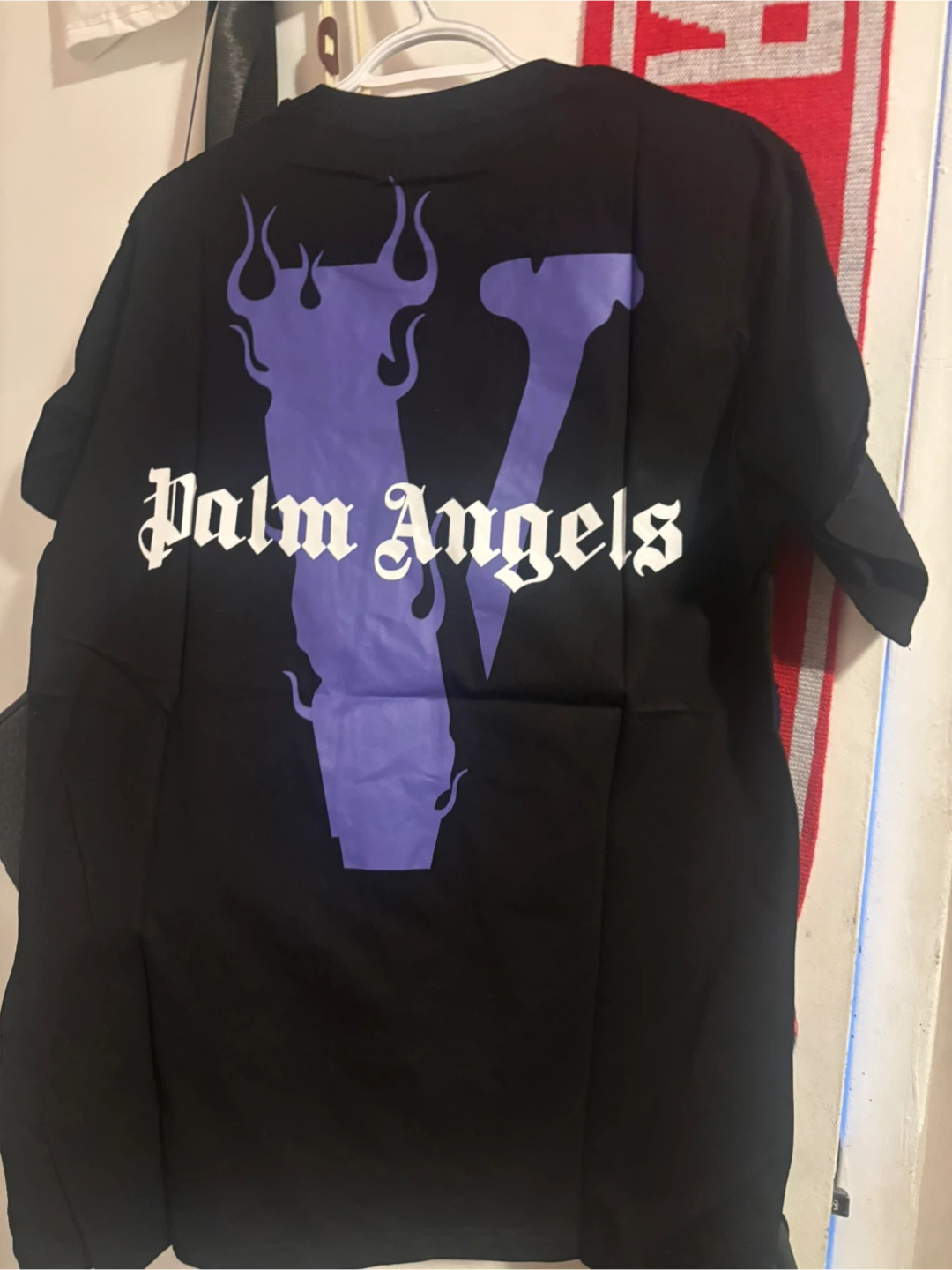 Palm Angels x Vlone Black T-Shirt - photo 2