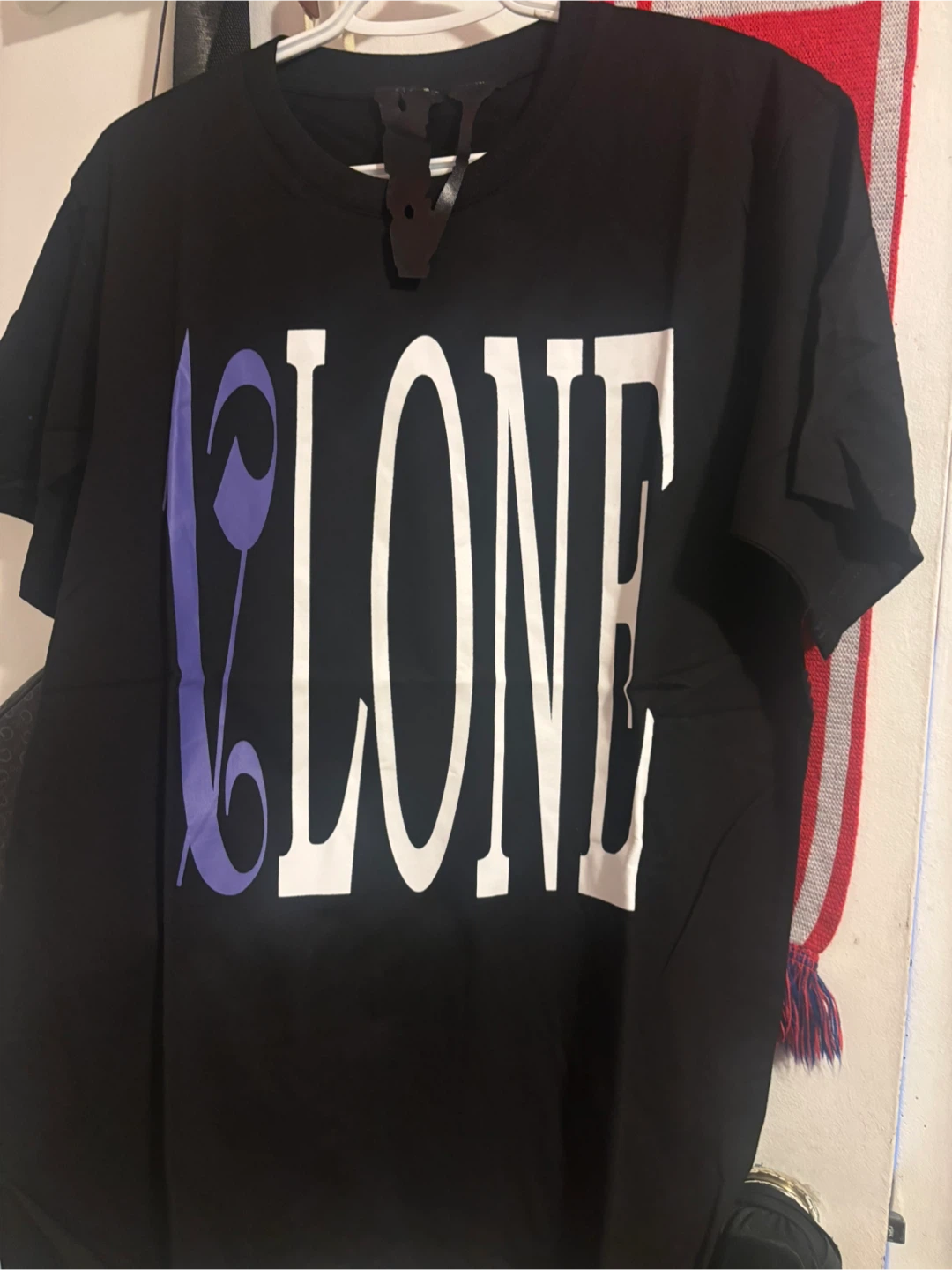 Palm Angels x Vlone Black T-Shirt