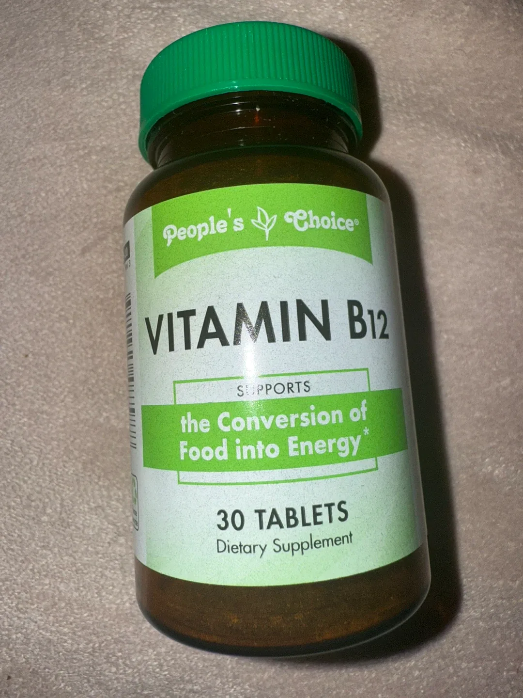 People's Choice Vitamin B12 - 30 Tablets image indicator(3)