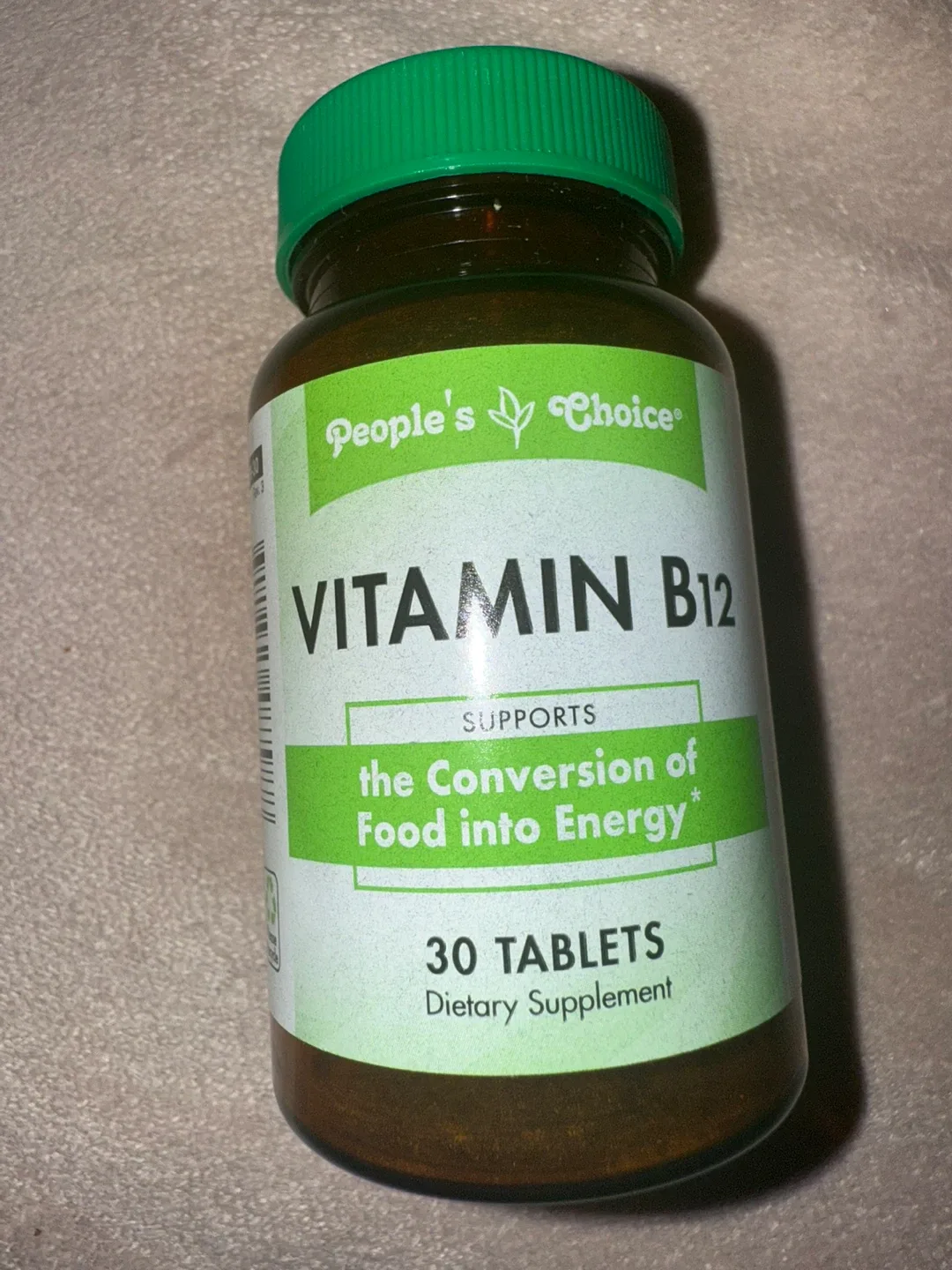 People's Choice Vitamin B12 - 30 Tablets