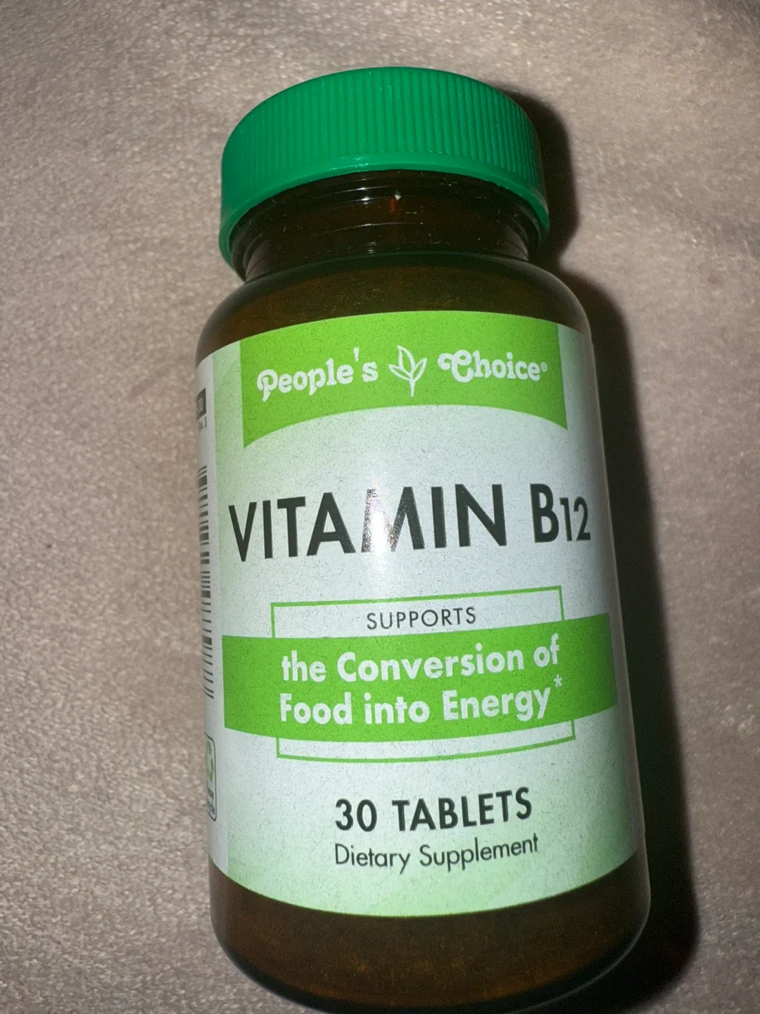 People's Choice Vitamin B12 - 30 Tablets image indicator(2)