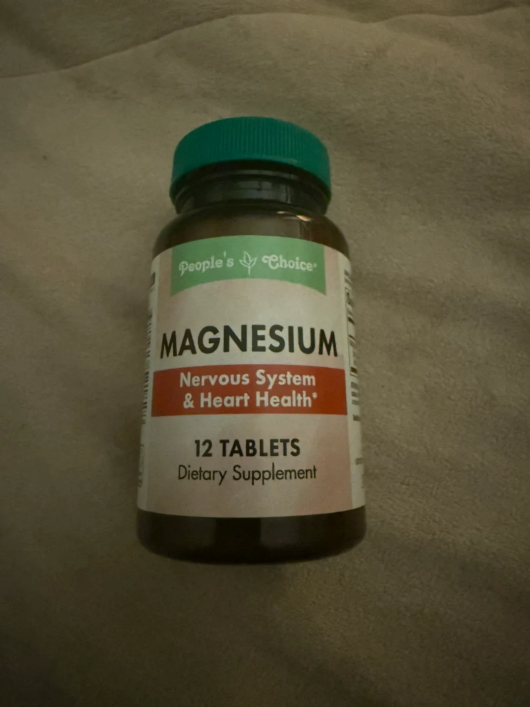 People's Choice Magnesium - 12 Tablets image indicator(2)