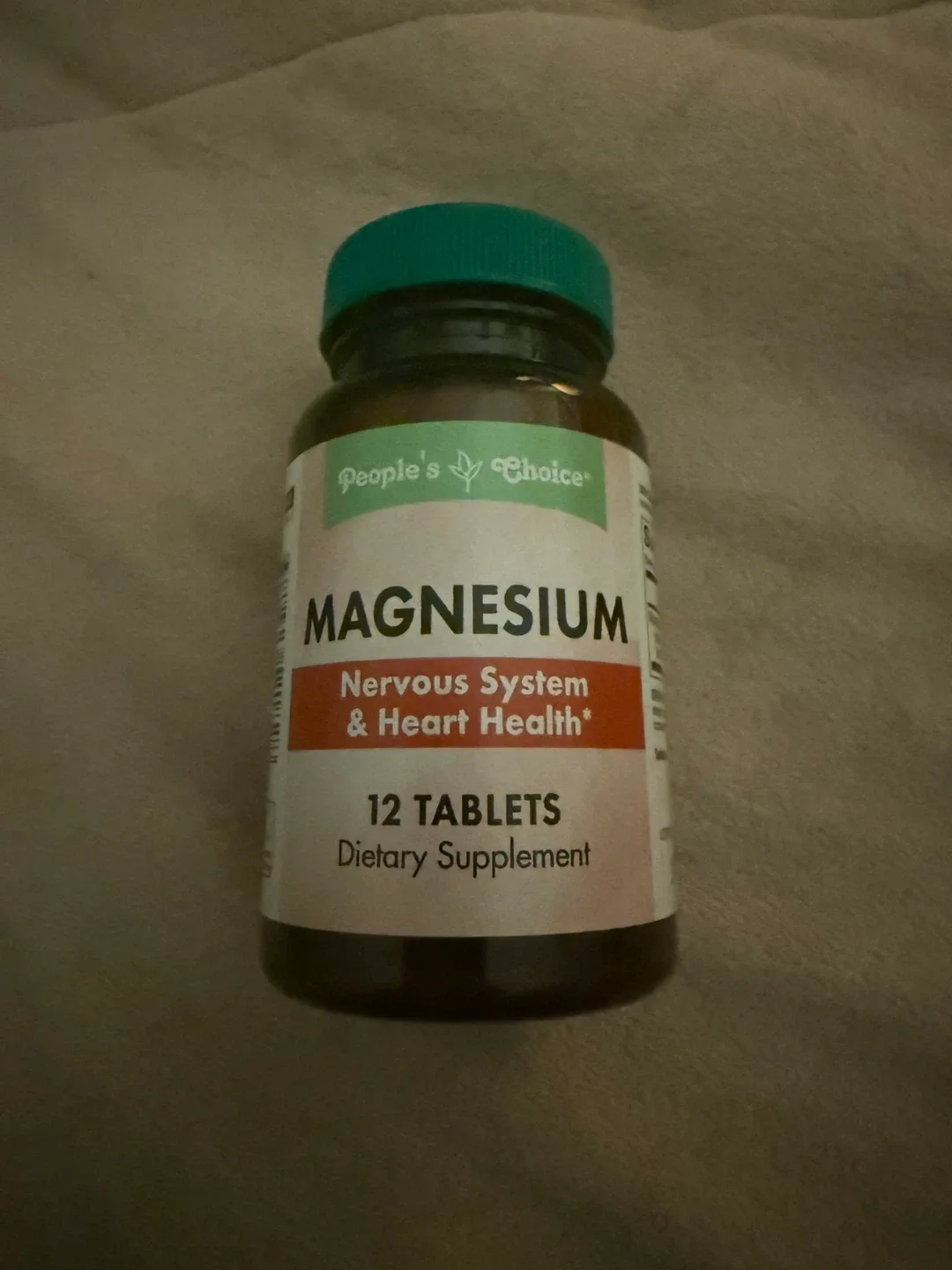 People's Choice Magnesium - 12 Tablets image indicator(3)