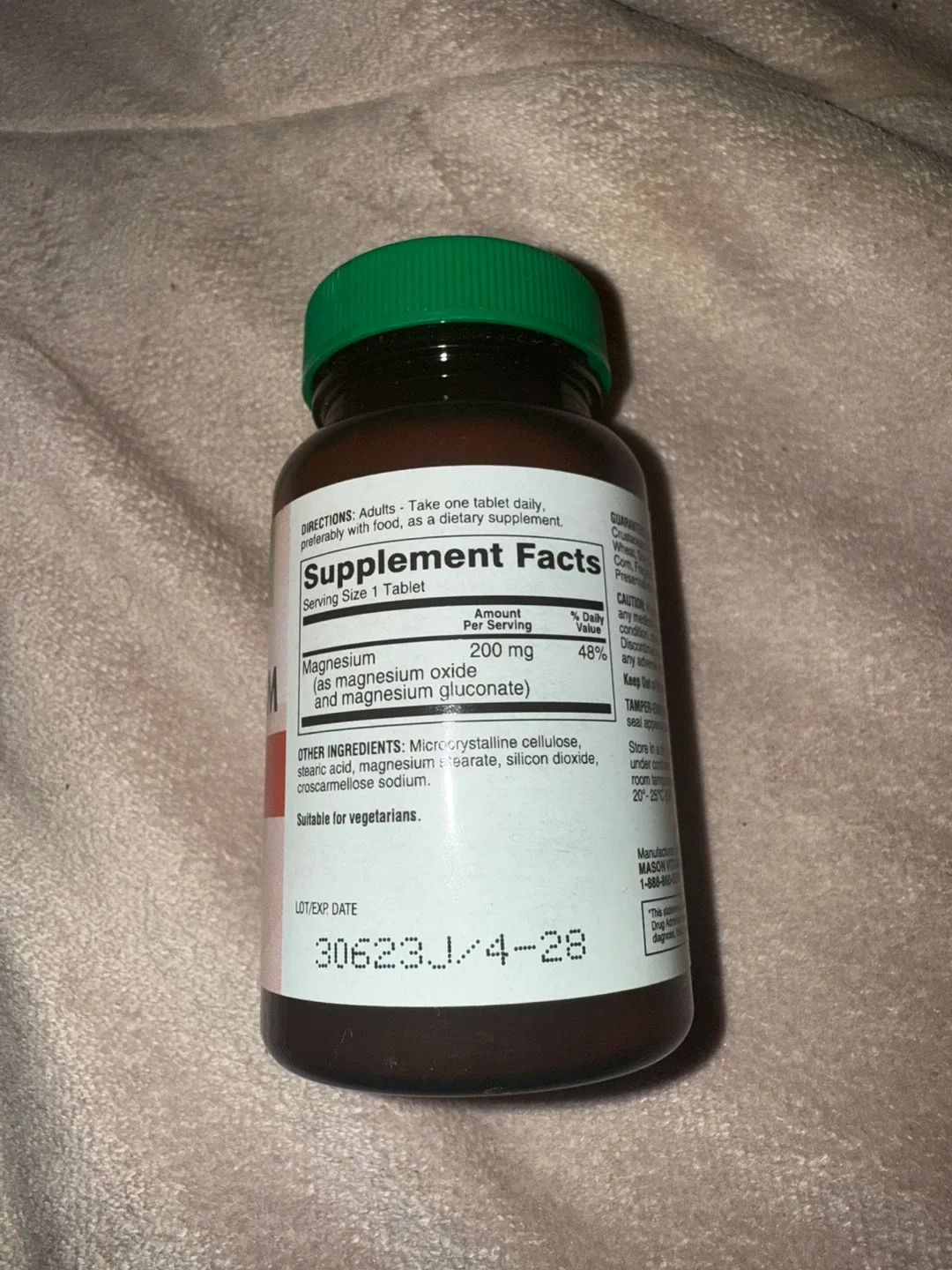 People's Choice Magnesium - 12 Tablets image indicator(4)