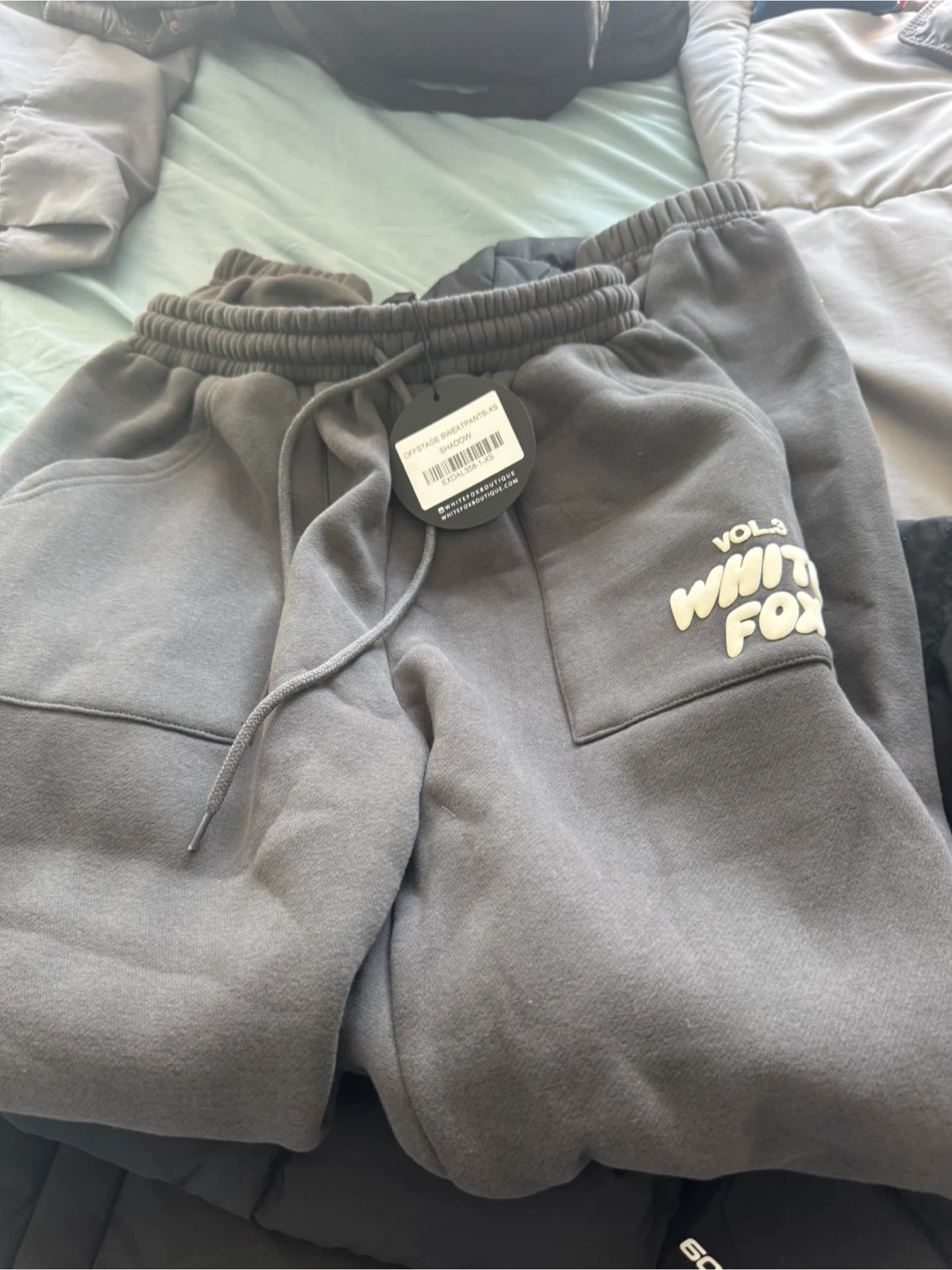 White Fox Offstage Sweatpants - XS - photo 2