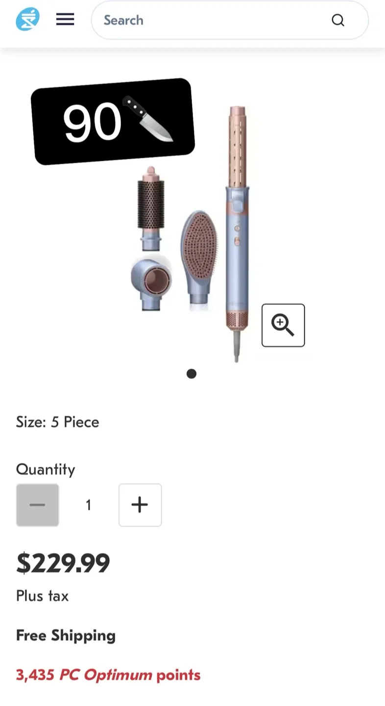 Infinity 5-Piece Hair Styler Set