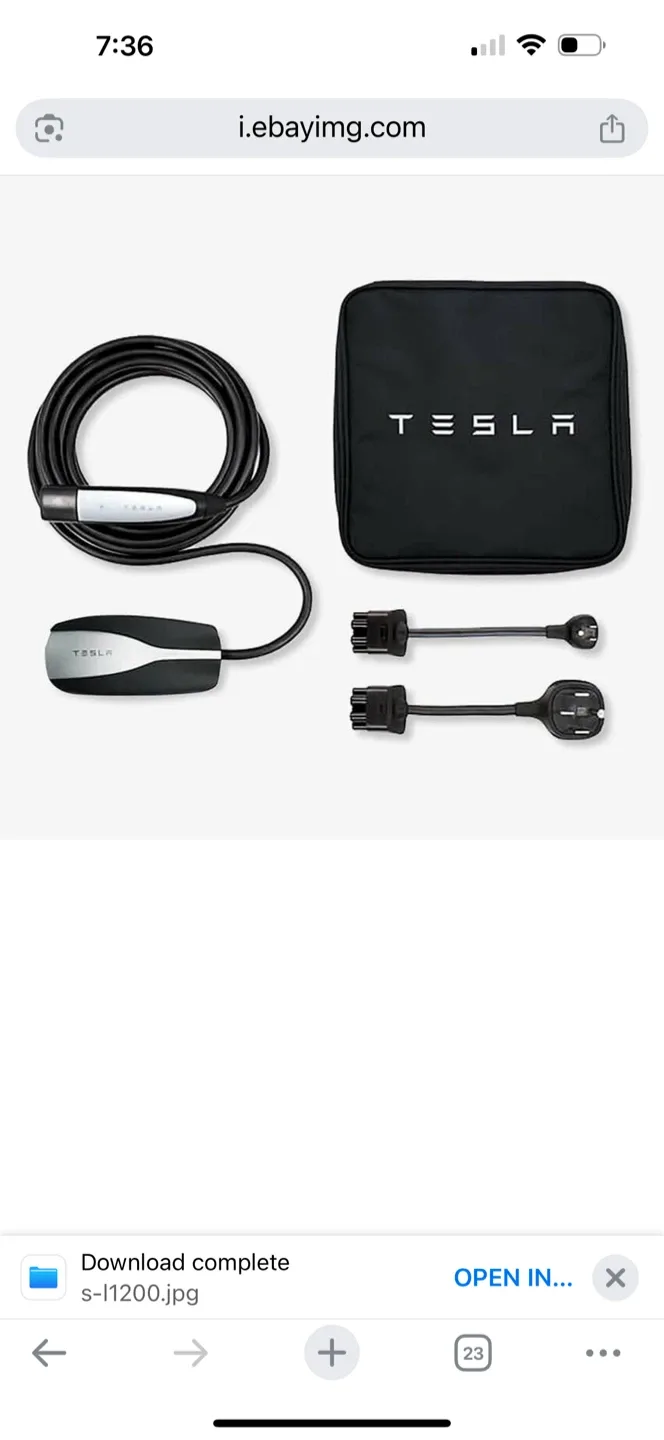 Tesla Mobile Charger Gen 2 – Full Set