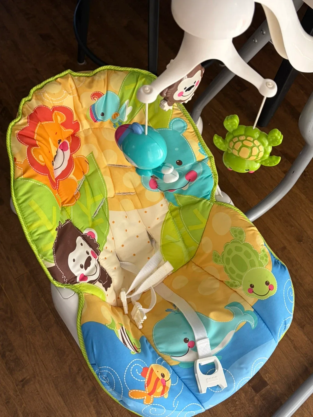 Fisher-Price Animal Friends Cradle 'n Swing
