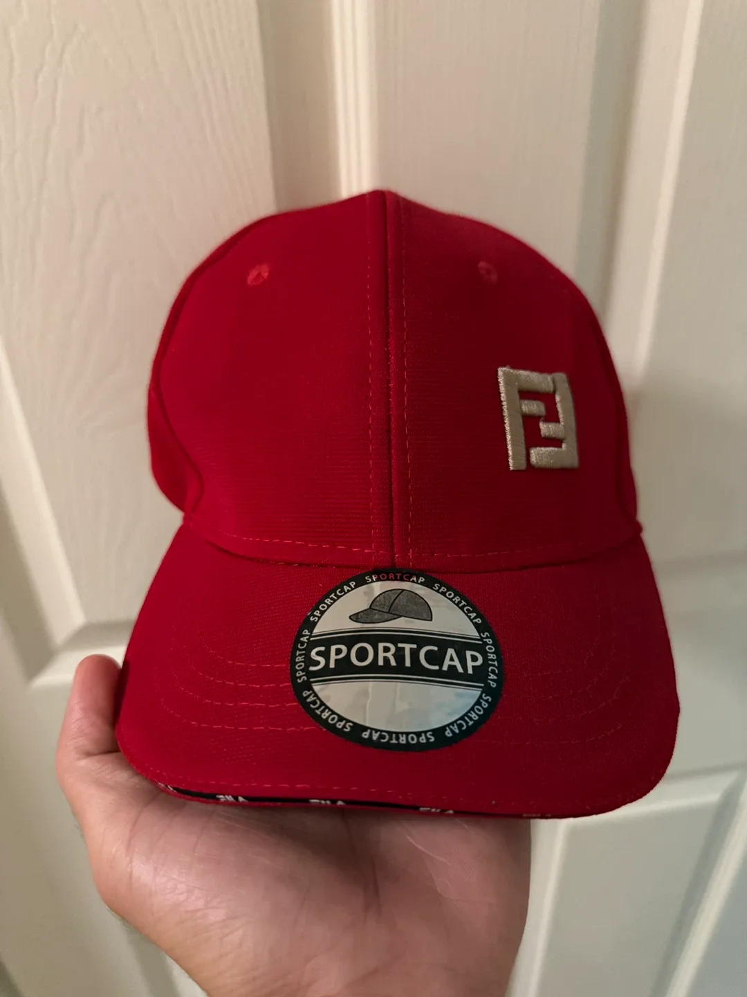 Sportcap Red Baseball Cap