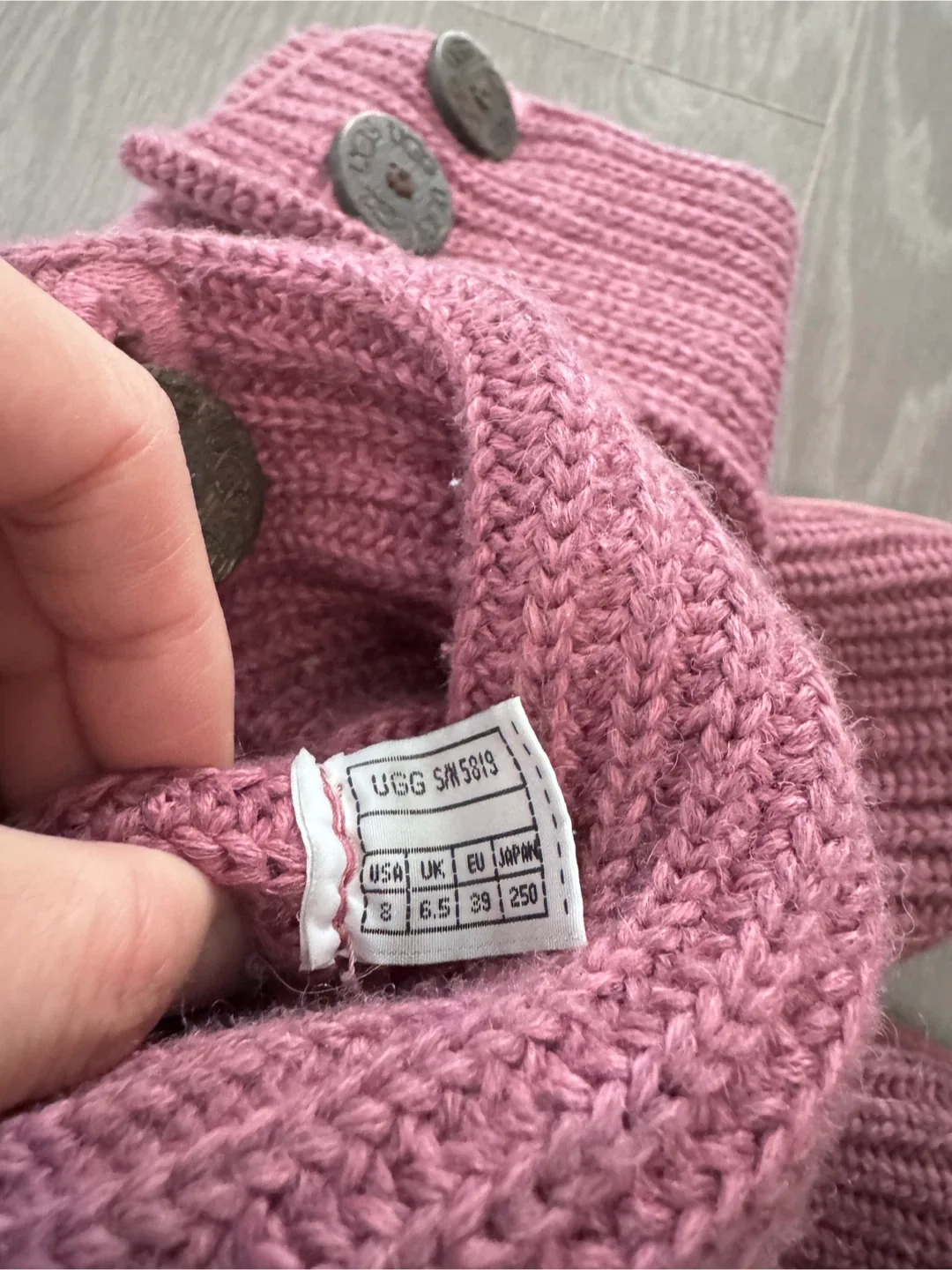 UGG Knit Boots - Size 8 image indicator(6)