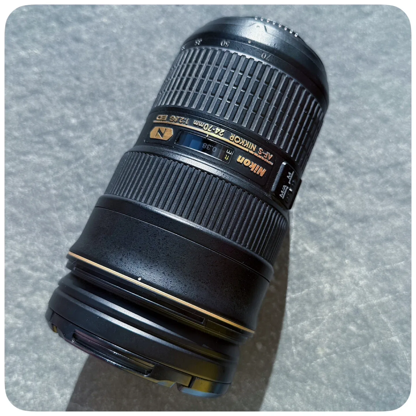 NIKON AF-S NIKKOR 24-70MM 1:2.8G ED LENS - PRE-OWNED image indicator(3)