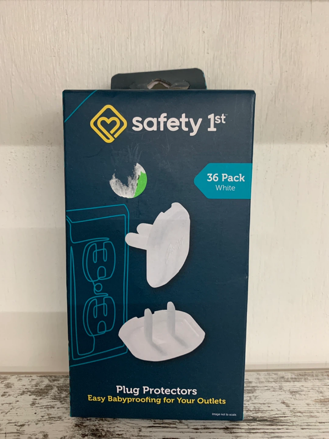 Safety 1st Plug Protectors - 36 Pack (White)