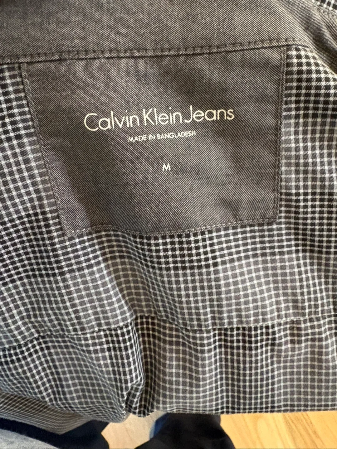 Calvin Klein Jeans Plaid Shirt - Size M image indicator(2)
