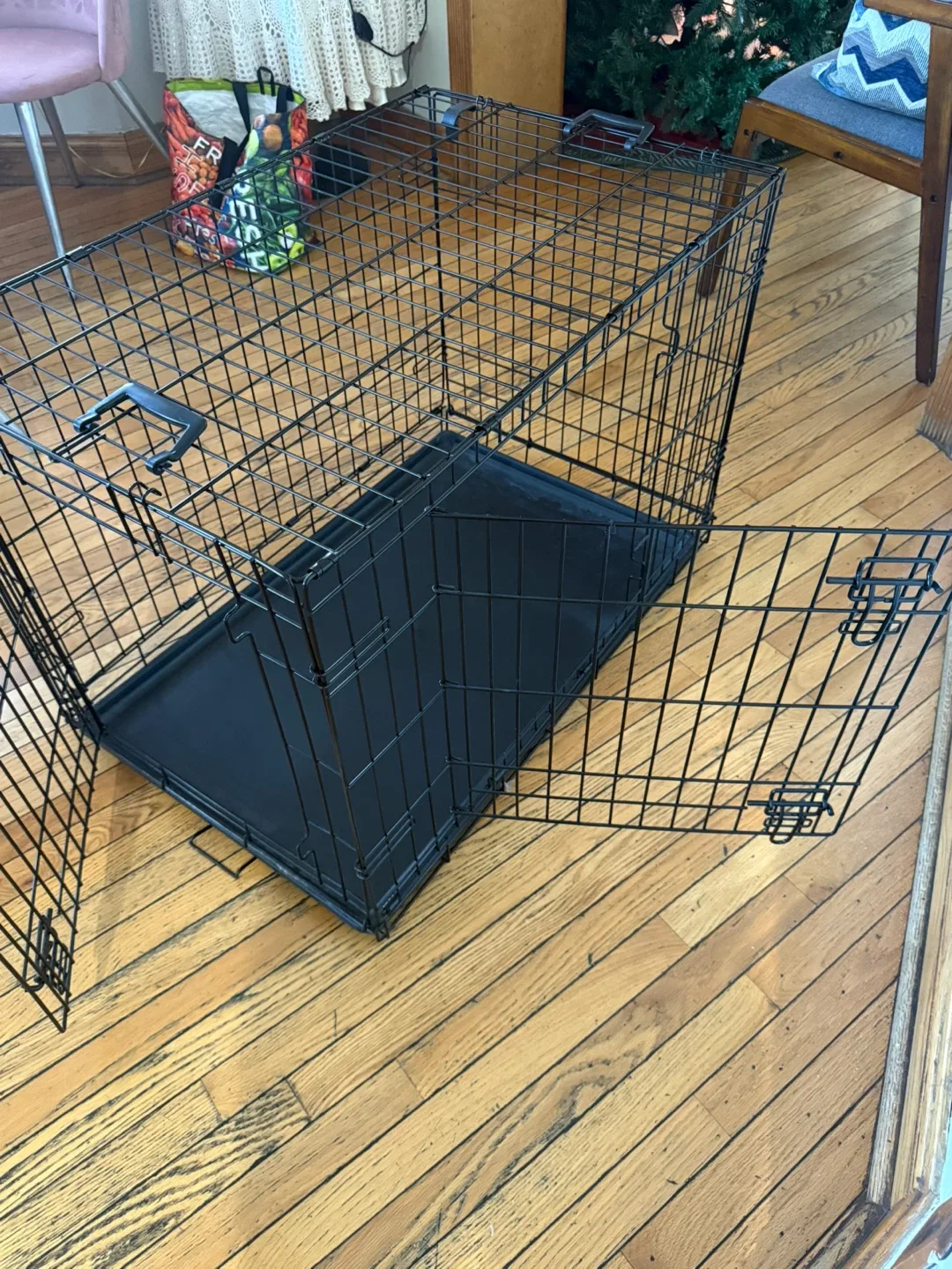 MidWest iCrate Double-Door Dog Crate – Large image indicator(3)