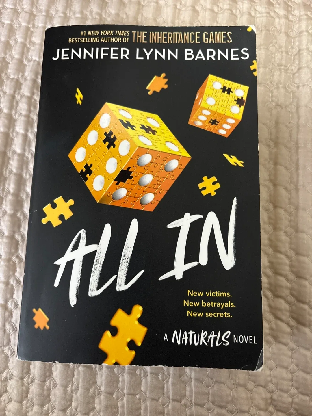 All In: A Naturals Novel by Jennifer Lynn Barnes