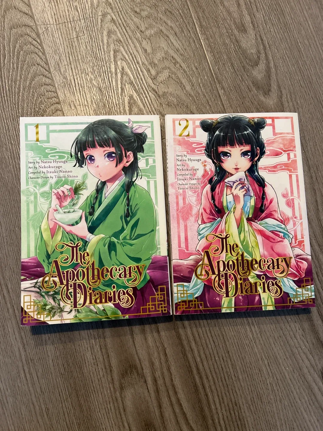 The Apothecary Diaries Manga Series Vol. 1 & 2