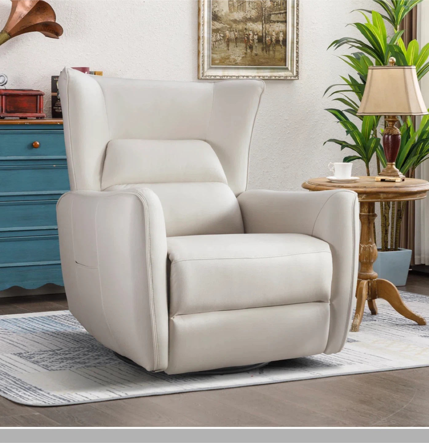 Selling wingback , swivel recliner chair