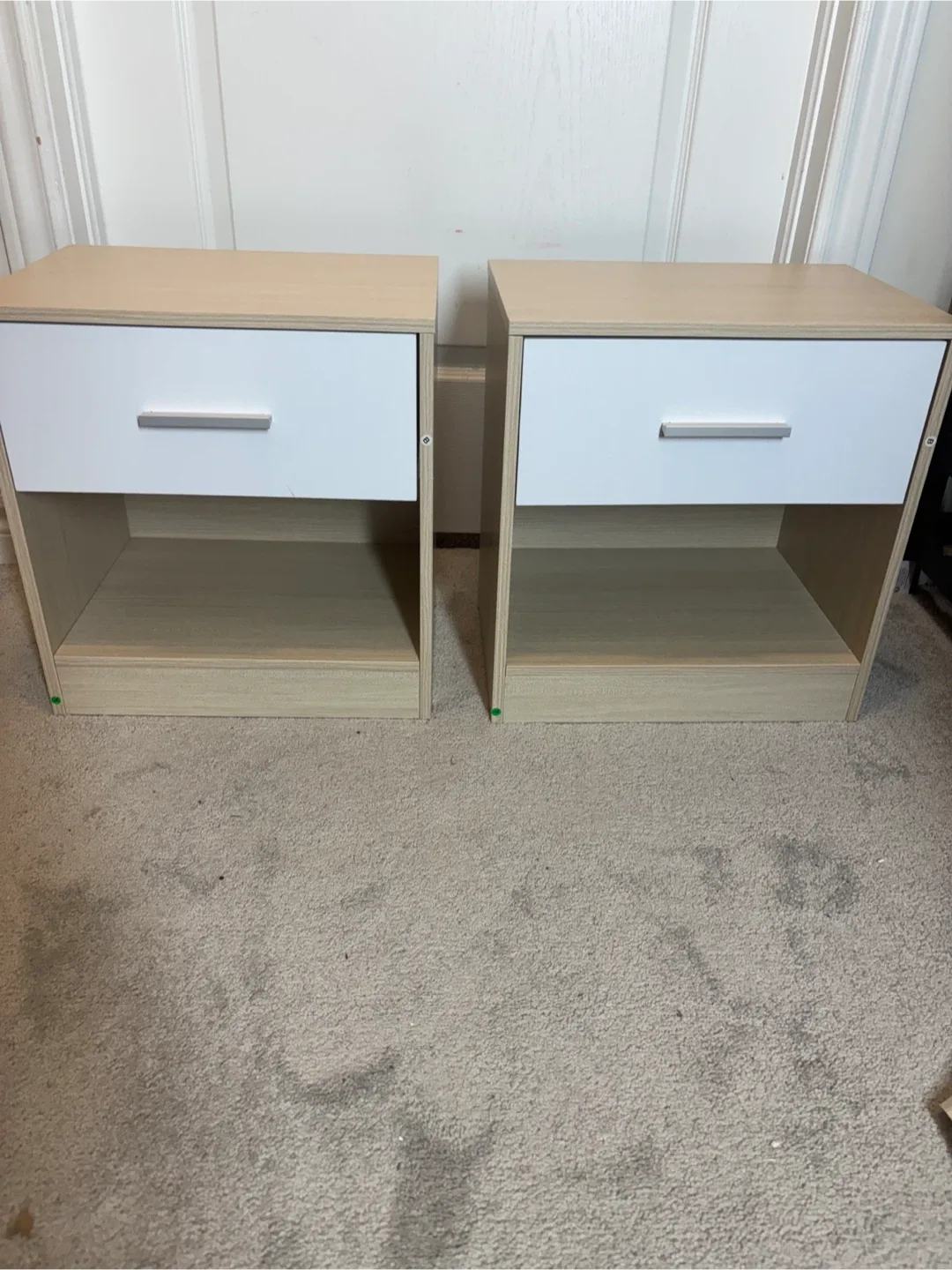 Black / Grey End Tables - Set of 2 image indicator(8)