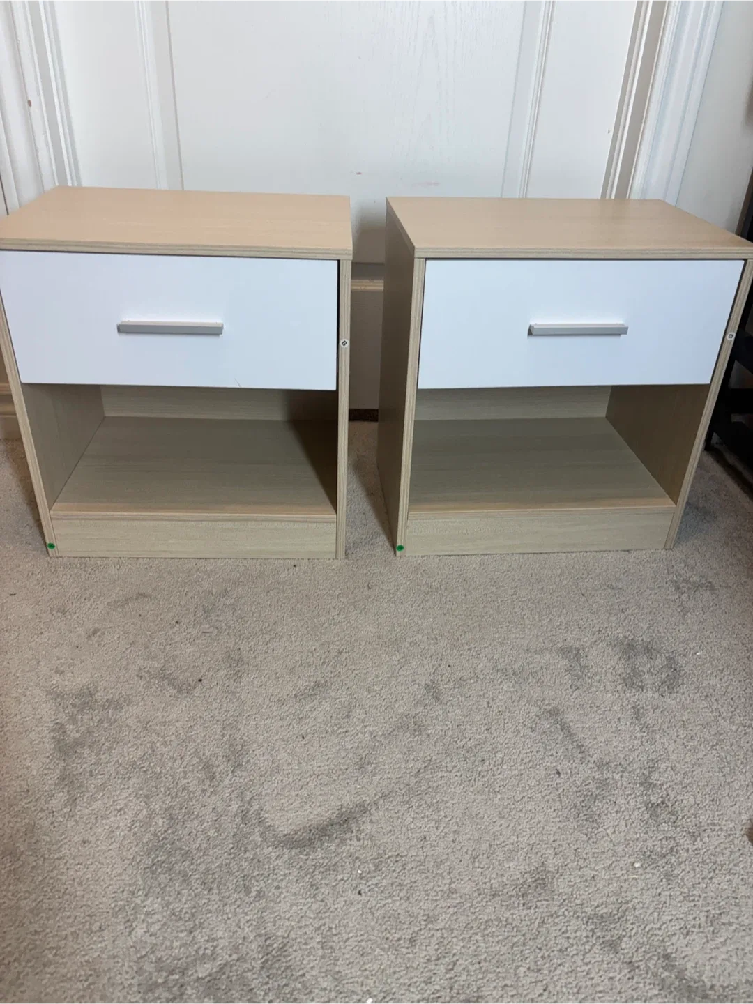 Black / Grey End Tables - Set of 2 image indicator(7)