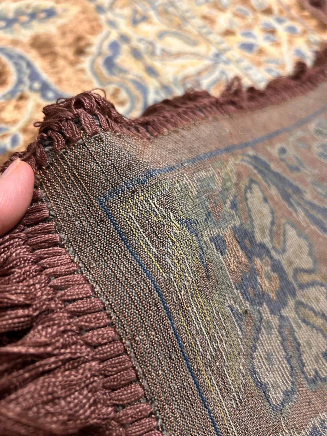 Brown Patterned Area rug image indicator(3)