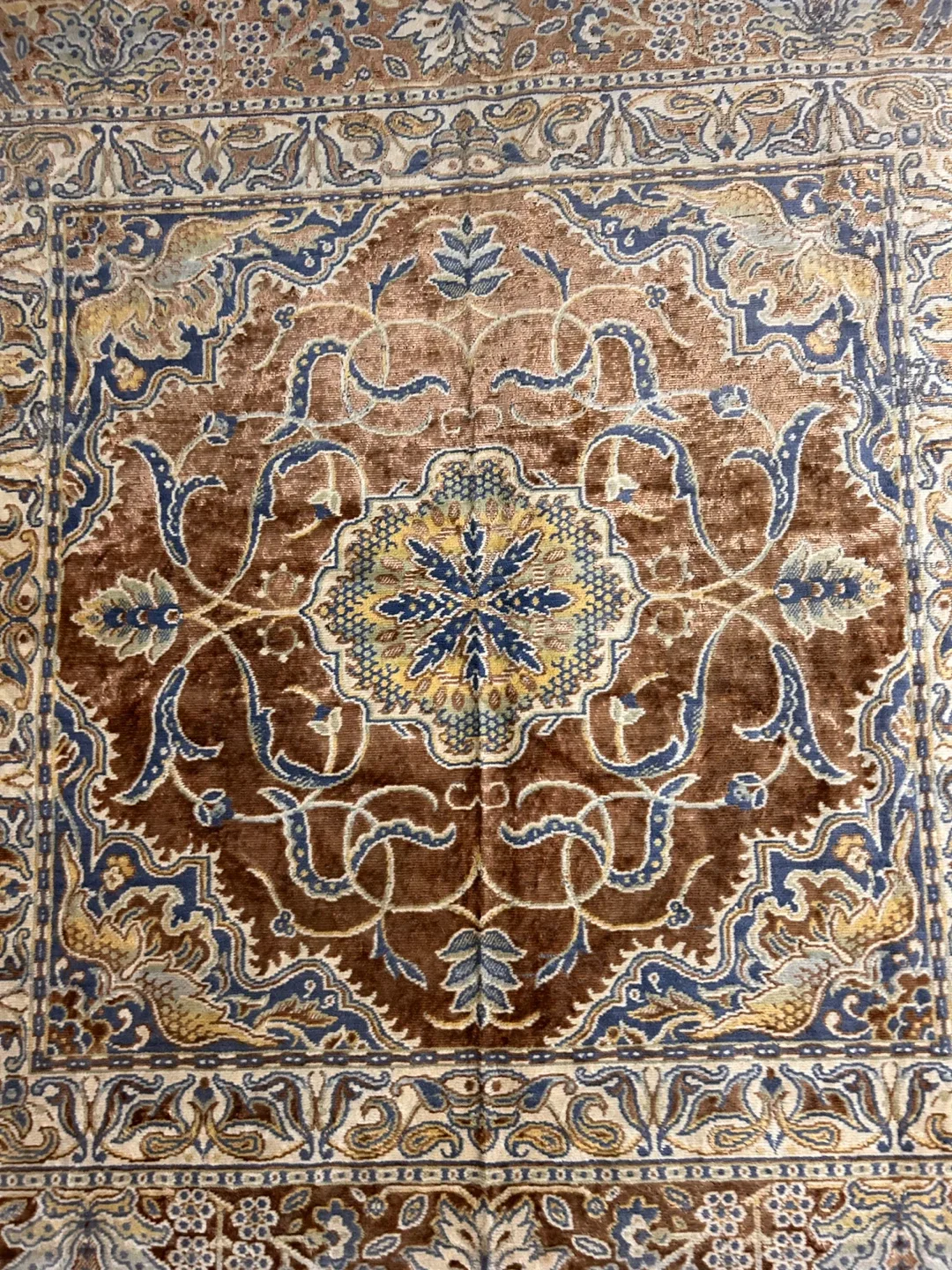 Brown Patterned Area rug