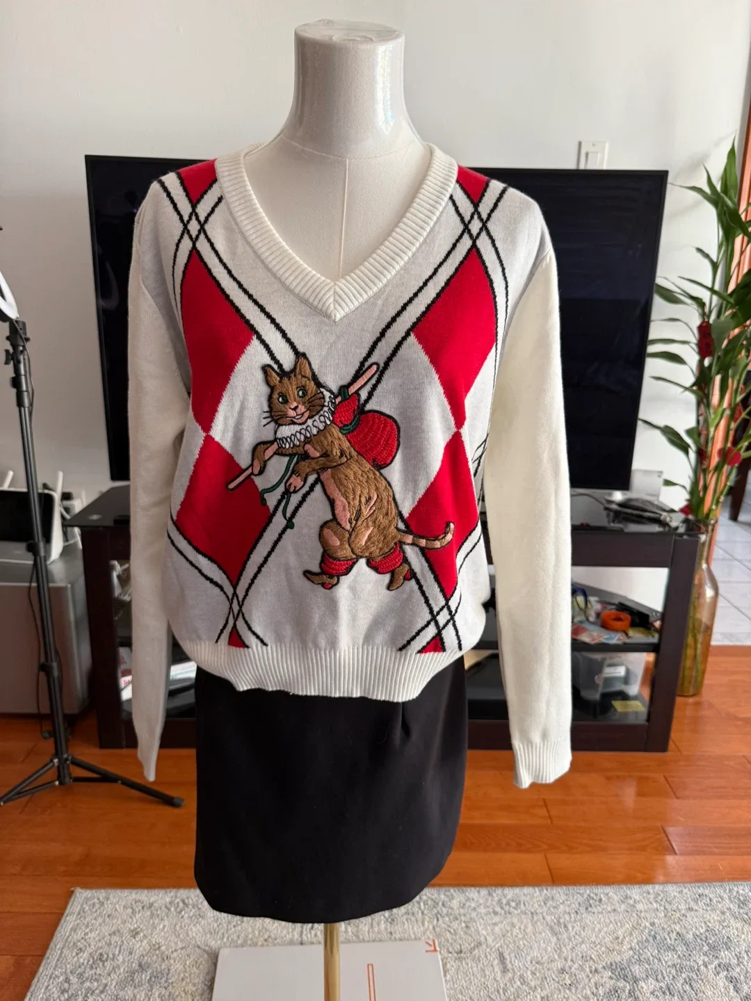 Assorted Sweaters and Denim Jacket