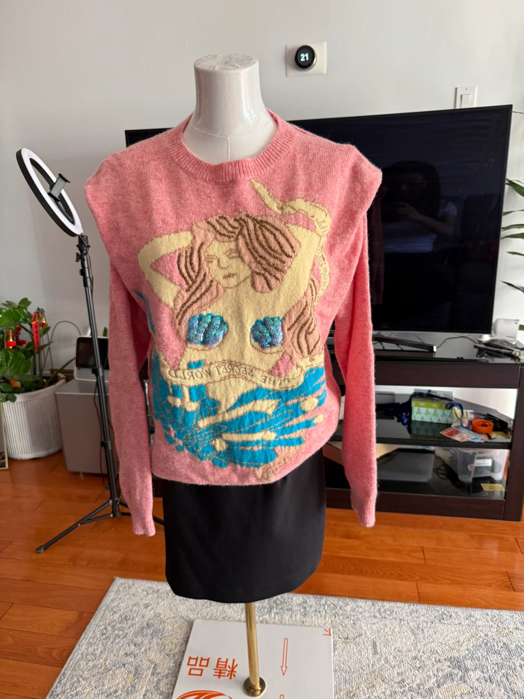Assorted Sweaters and Denim Jacket - photo 2