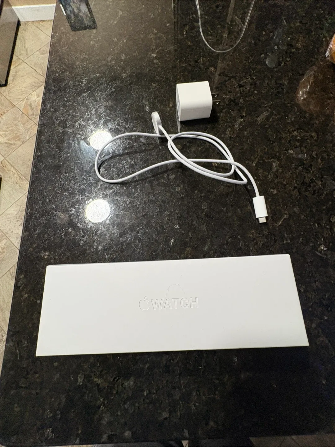 Apple Watch - Black with Box and Accessories