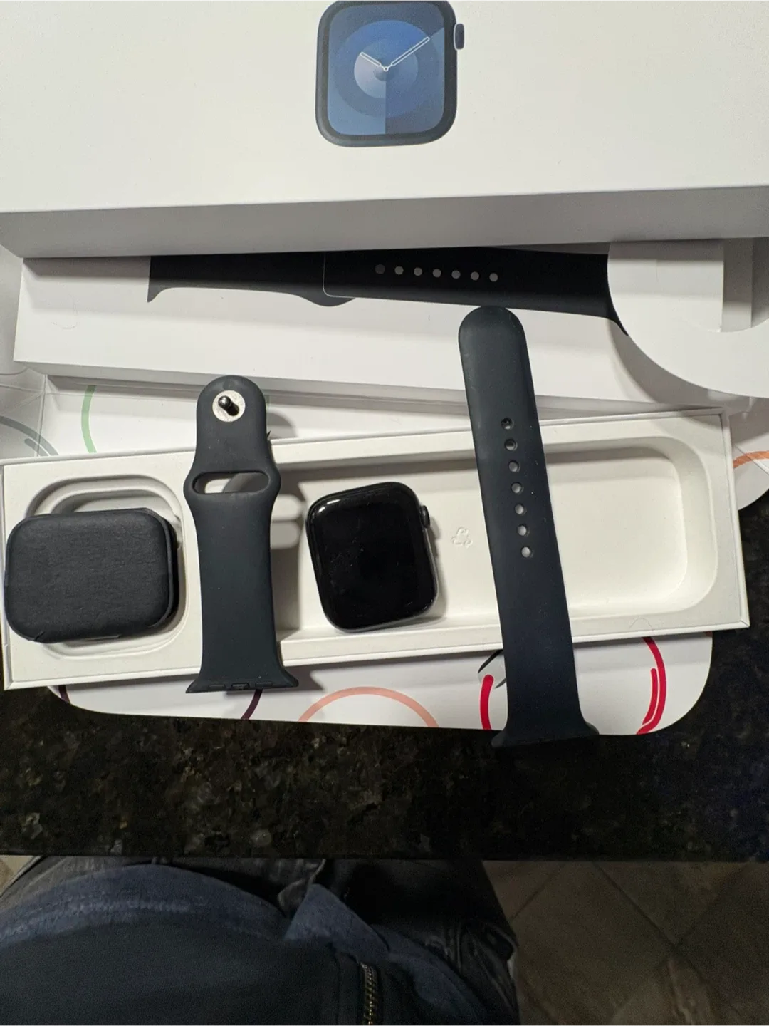 Apple Watch - Black with Box and Accessories image indicator(3)