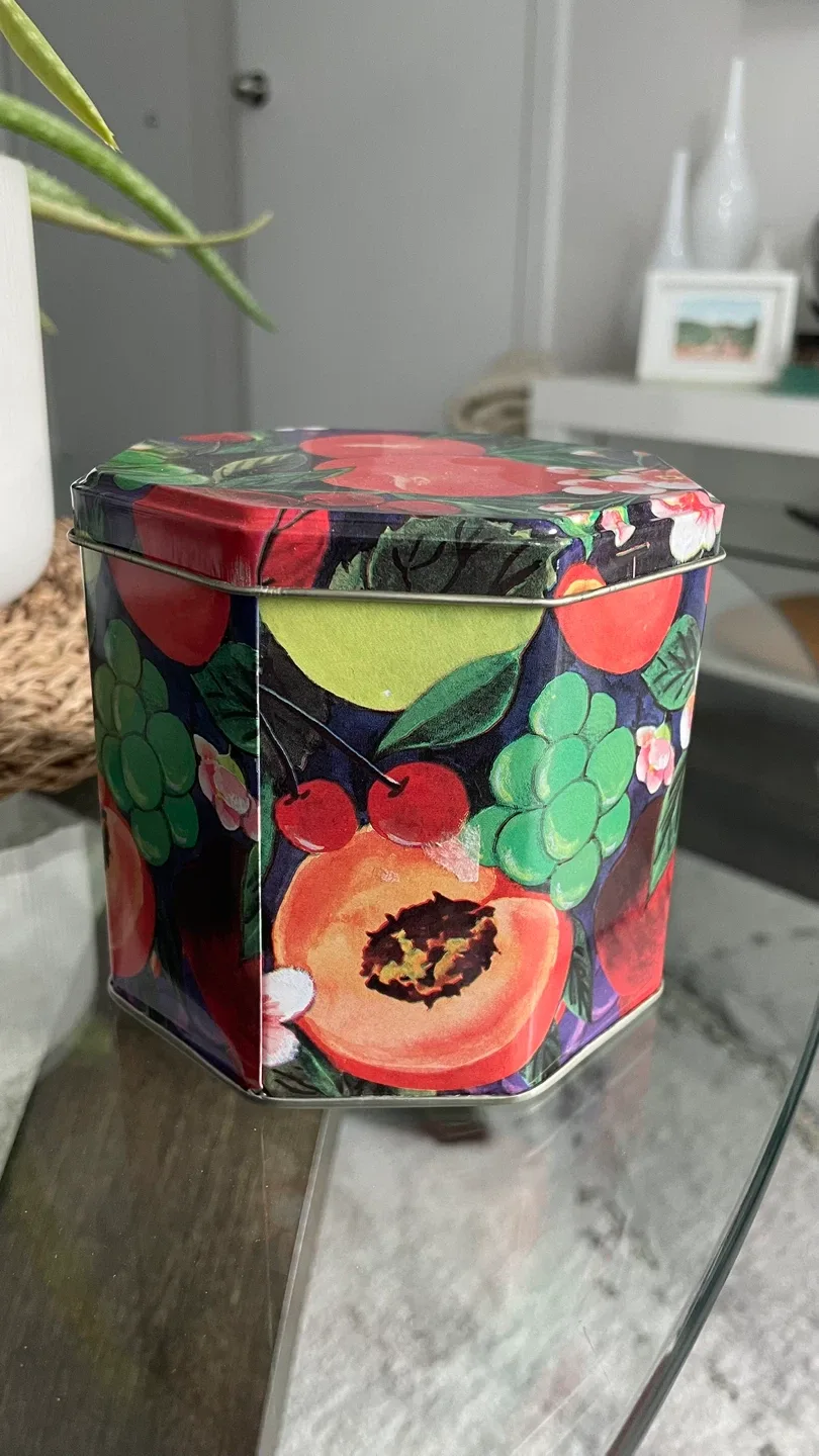 Decorative Tin with Marbles