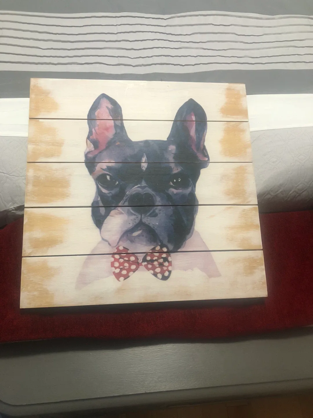 Dog with Bowtie Wall Art