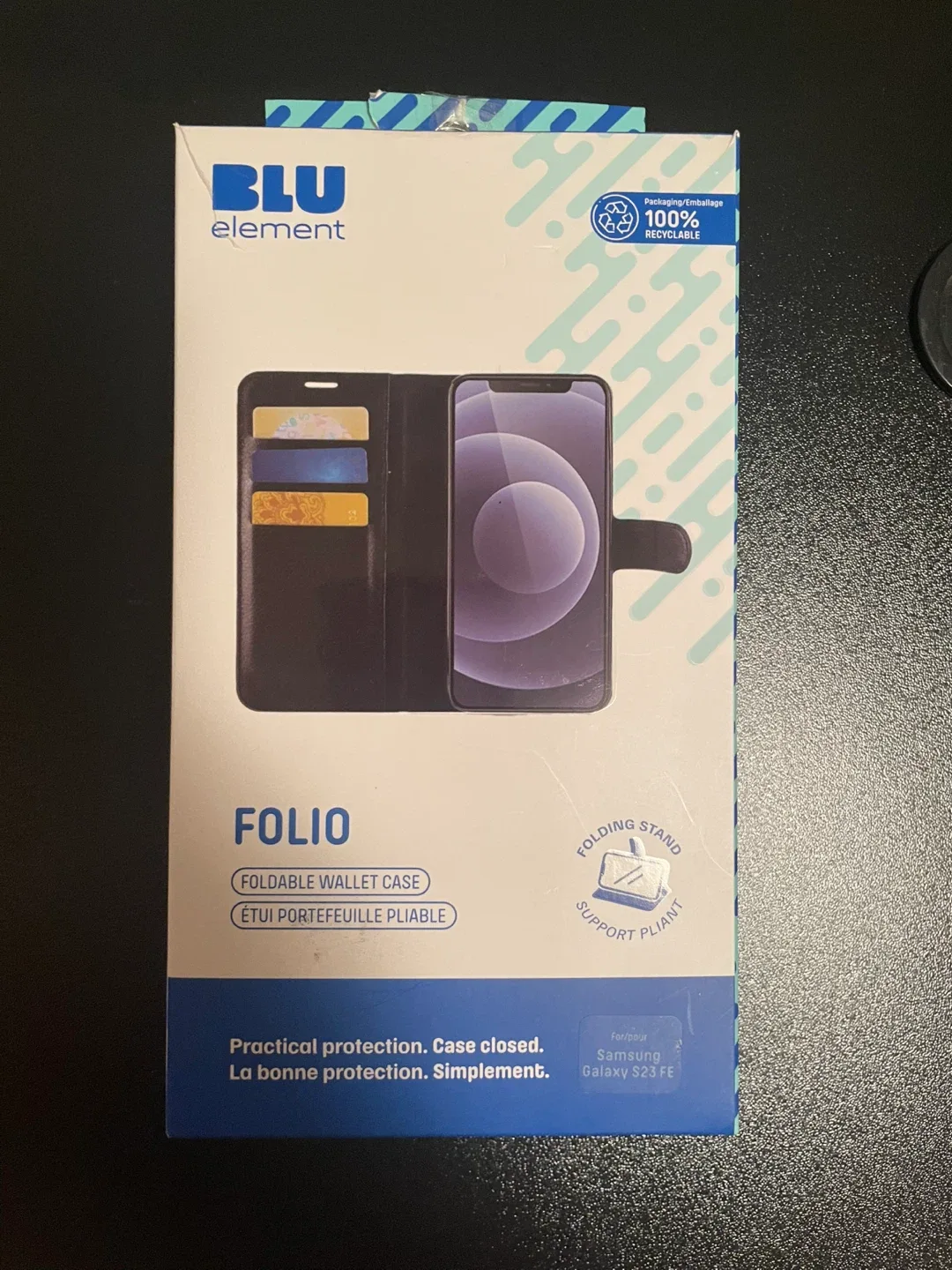 Cell phone wallet