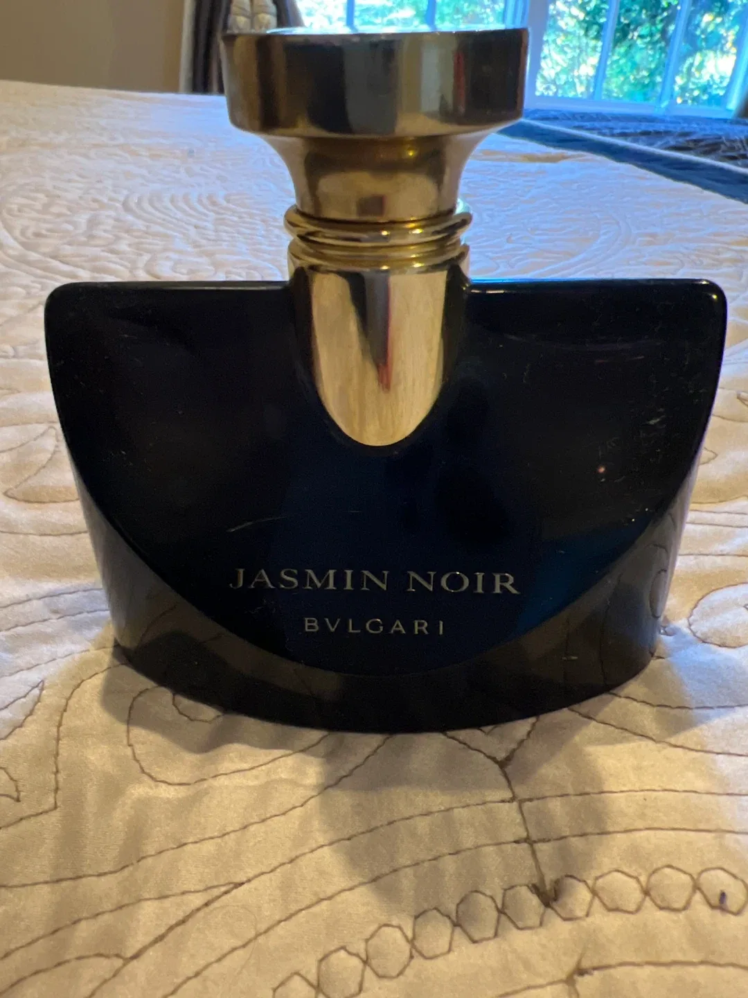 Bvlgari Jasmin Noir Perfume empthy bottle