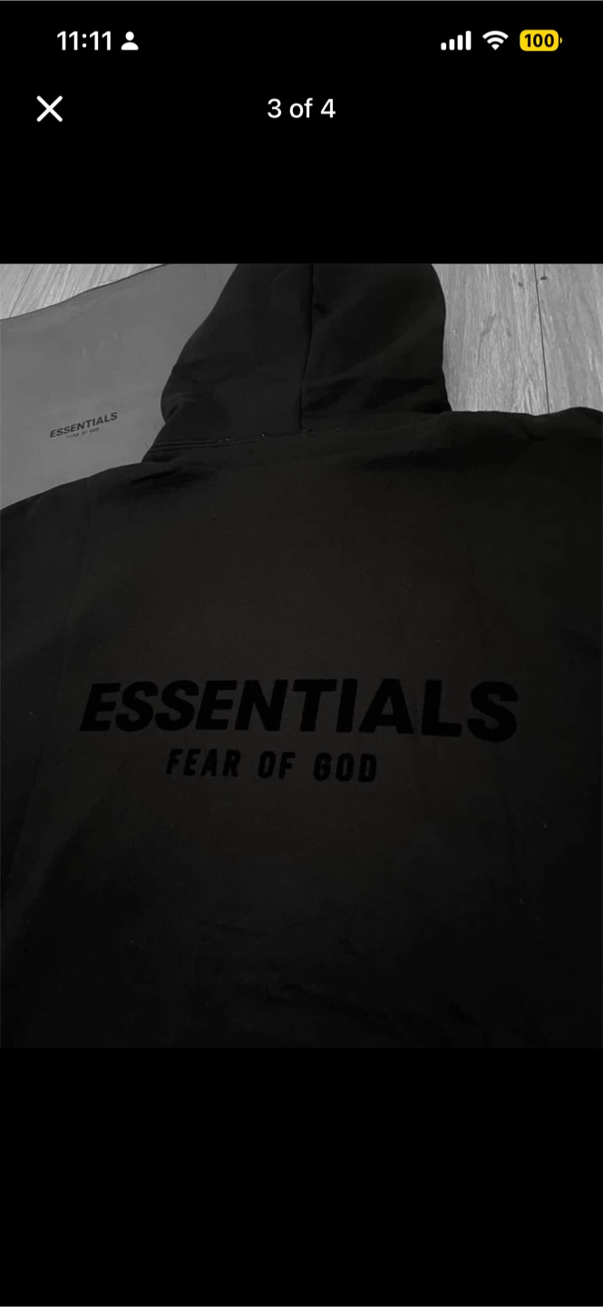 Essentials Fear of God Hoodie - photo 3