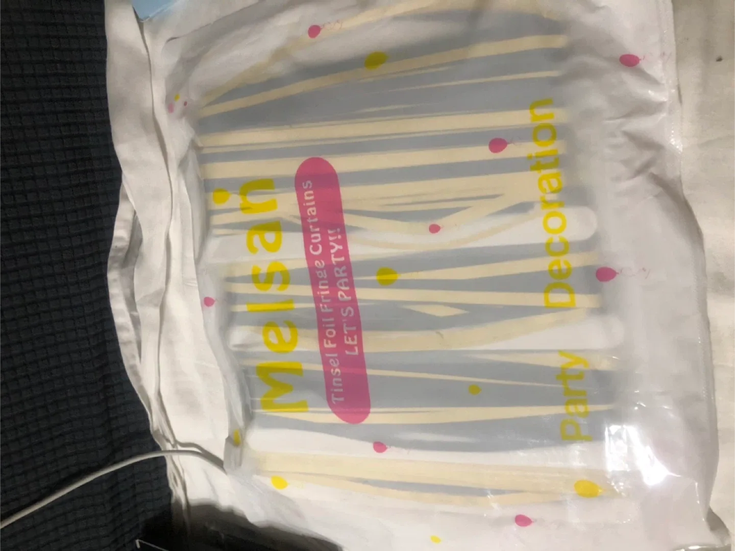 Melsan Tinsel Foil Fringe Curtains - Party Decoration