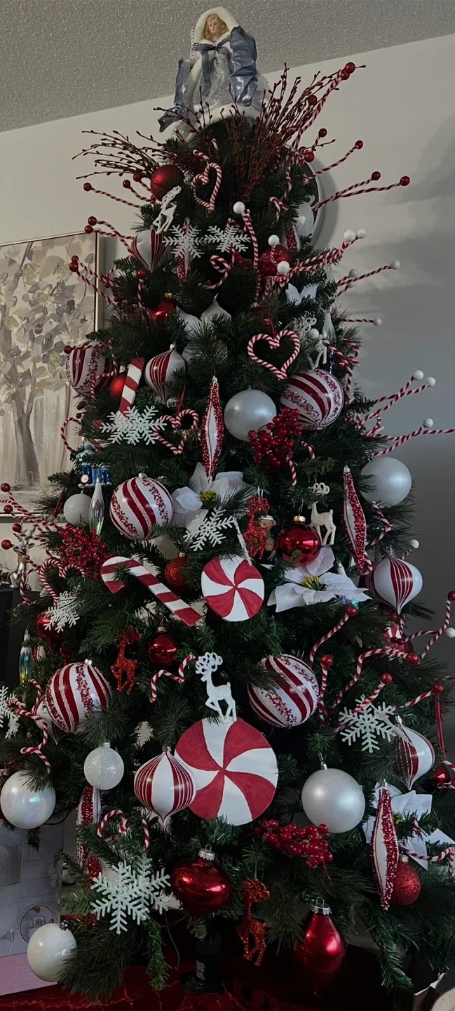 Christmas Tree with Ornaments image indicator(2)
