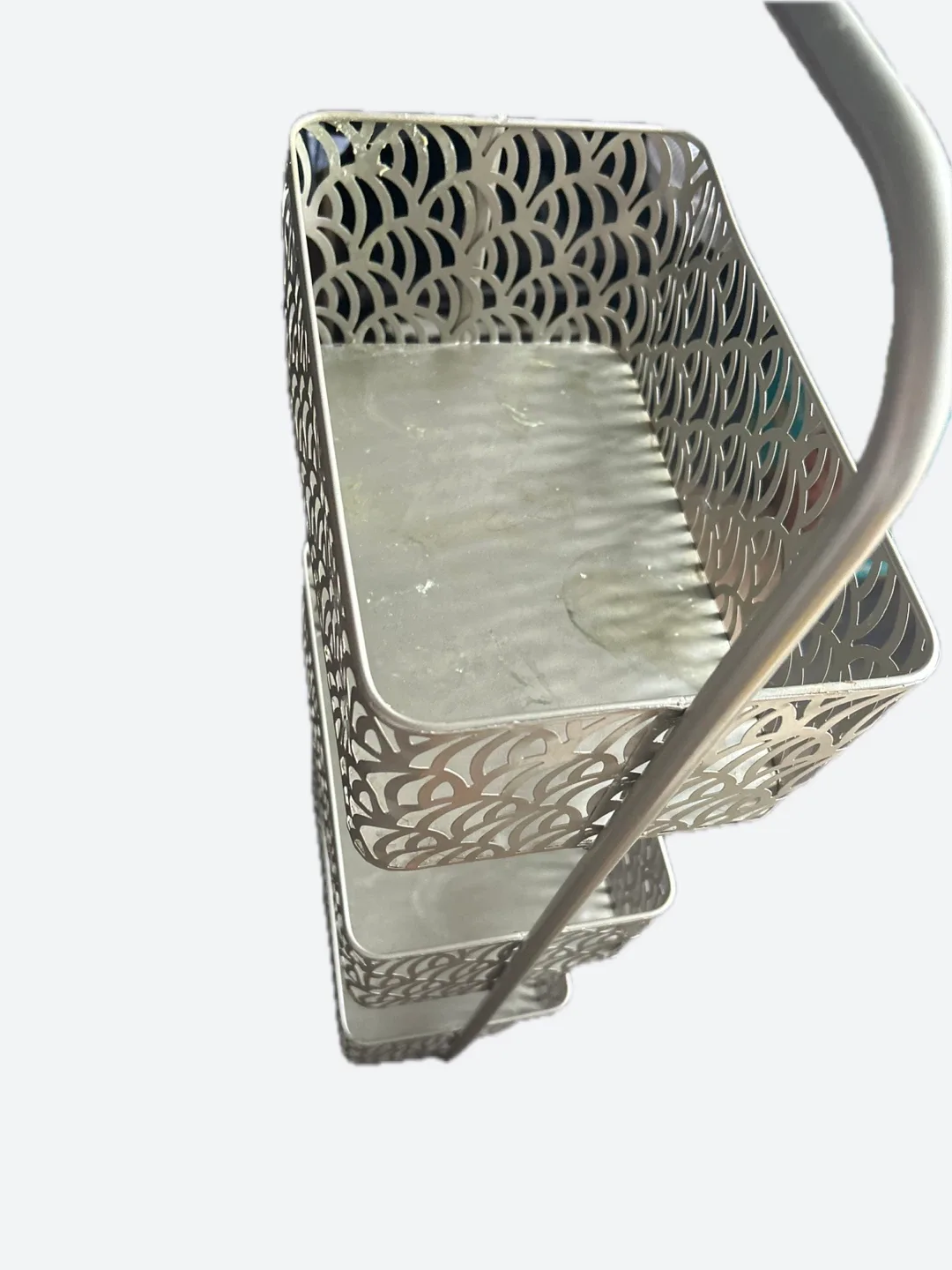 3-Tier Metal Basket Stand