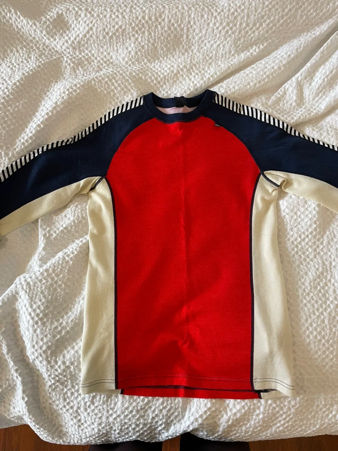 Helly Hansen Stripe Crew Base Layer- Size M image indicator(2)