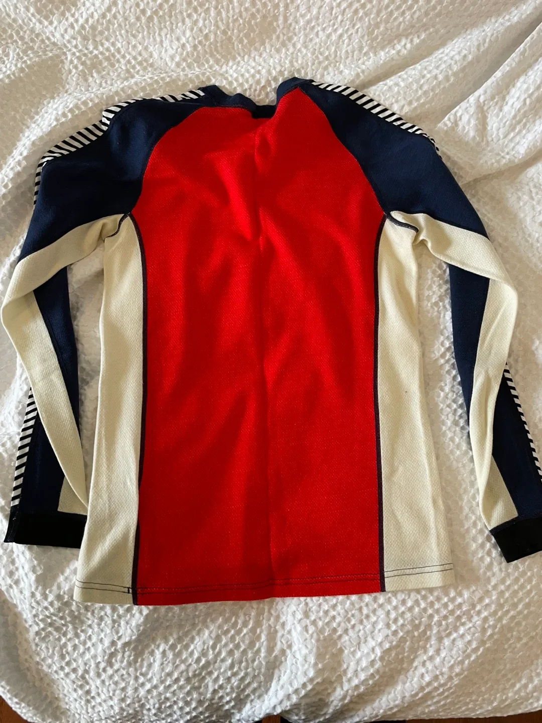 Helly Hansen Stripe Crew Base Layer- Size M image indicator(4)