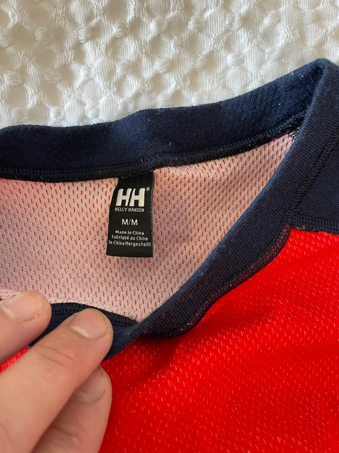 Helly Hansen Stripe Crew Base Layer- Size M image indicator(3)