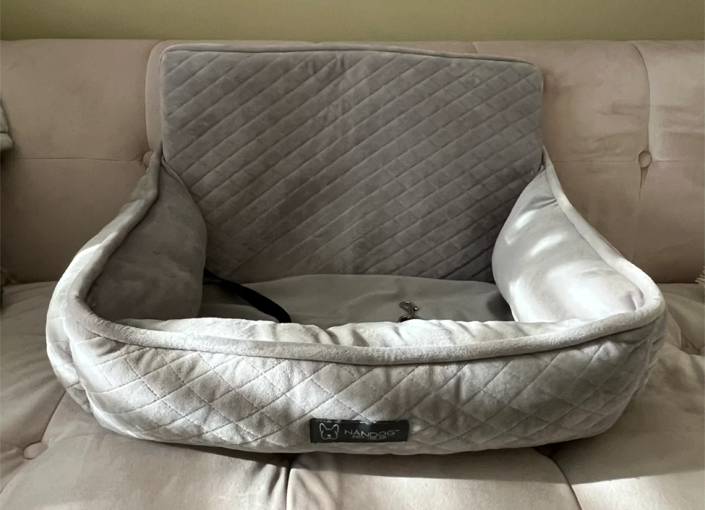 NANDOG Luxury Pet Car Seat - Grey