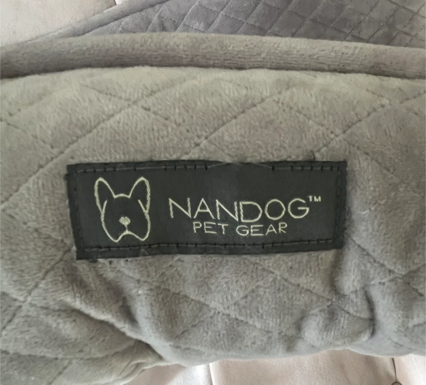 NANDOG Luxury Pet Car Seat - Grey image indicator(4)