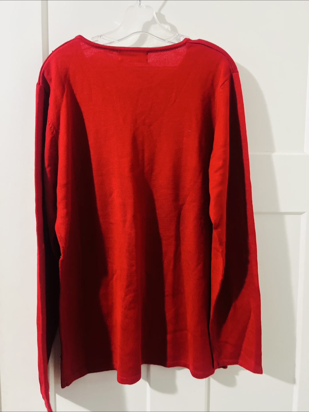 Alfred Dunner Red Long Sleeve Top - photo 2