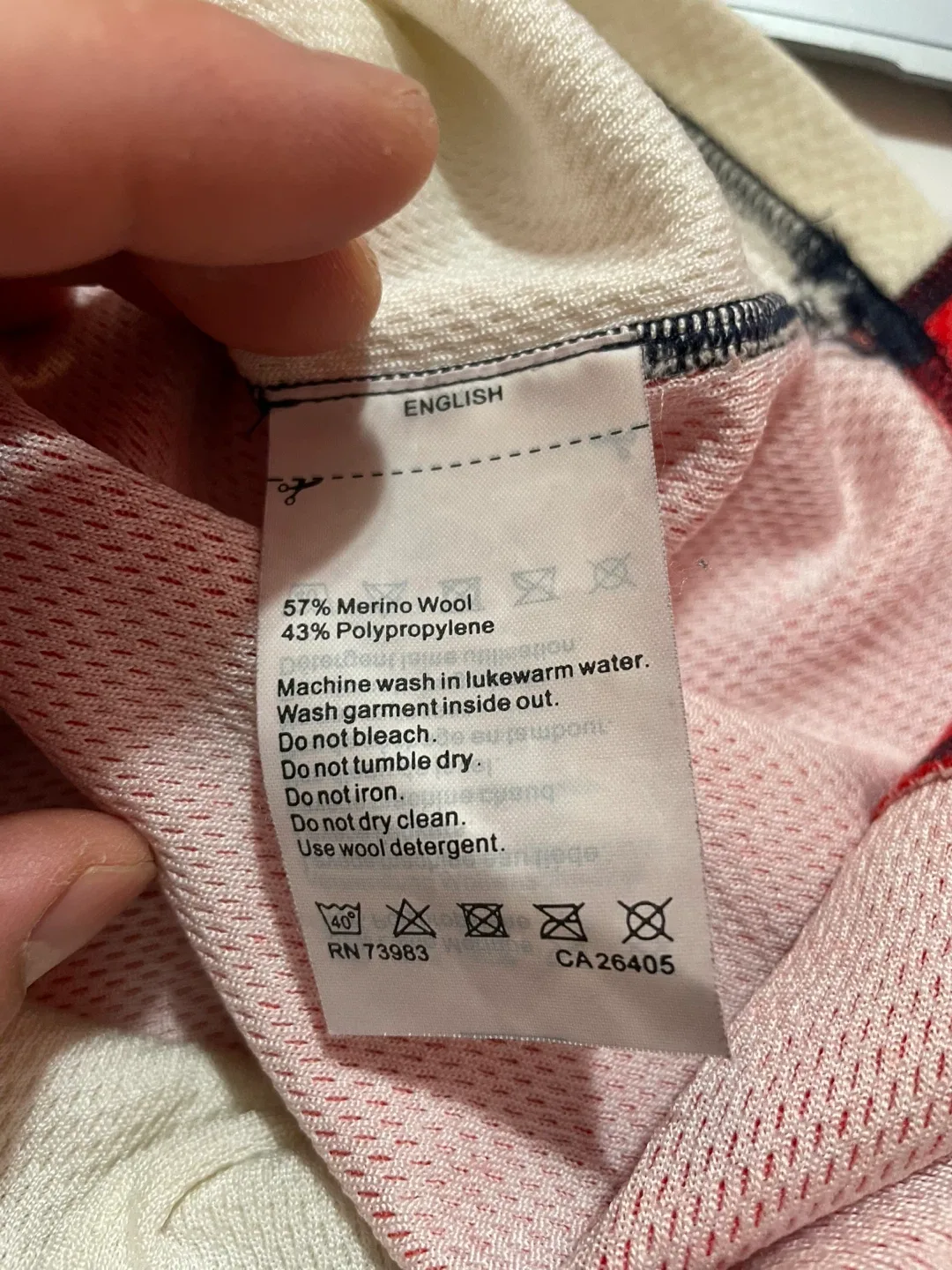 Helly Hansen Stripe Crew Base Layer- Size M image indicator(5)