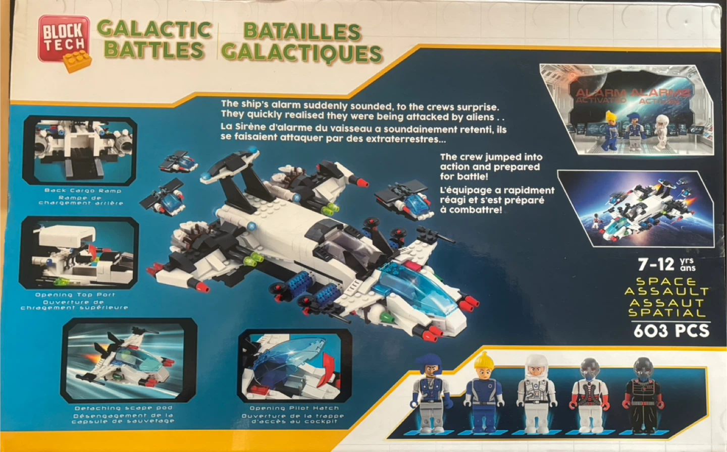 Block Tech Galactic Battles Space Assault Set