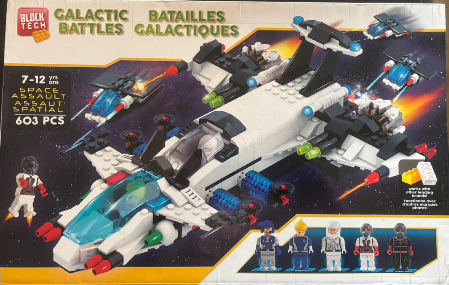 Block Tech Galactic Battles Space Assault Set - photo 2