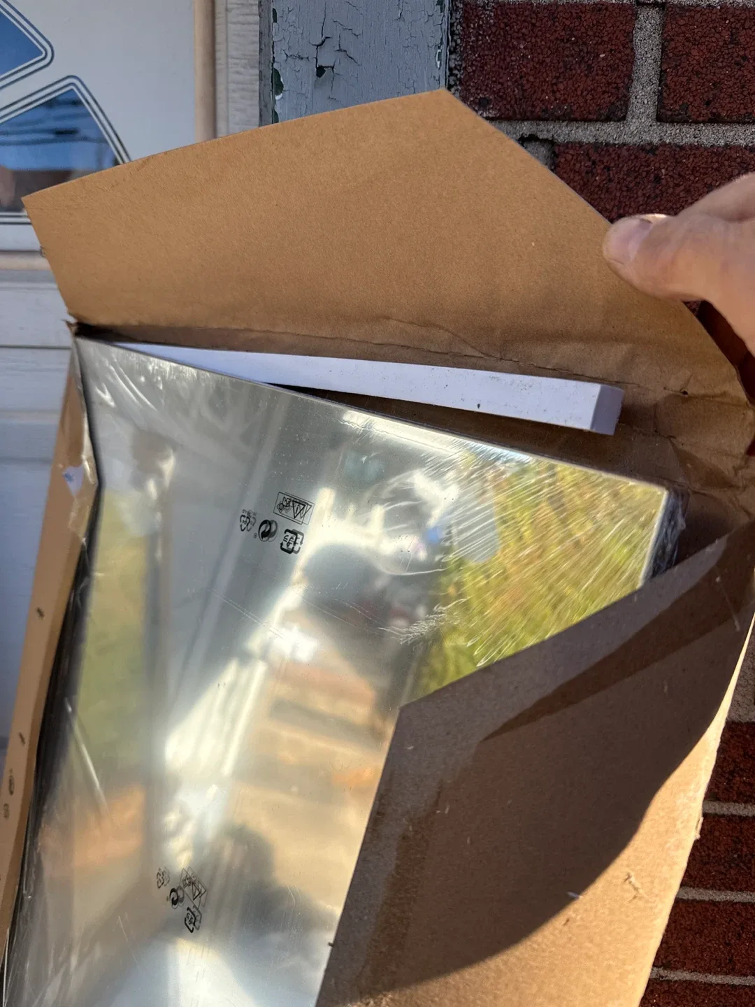 IKEA Auli Mirror 29 1/2x79 1/8" image indicator(4)