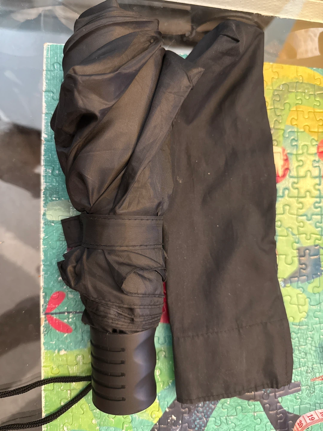 Black compact Umbrella