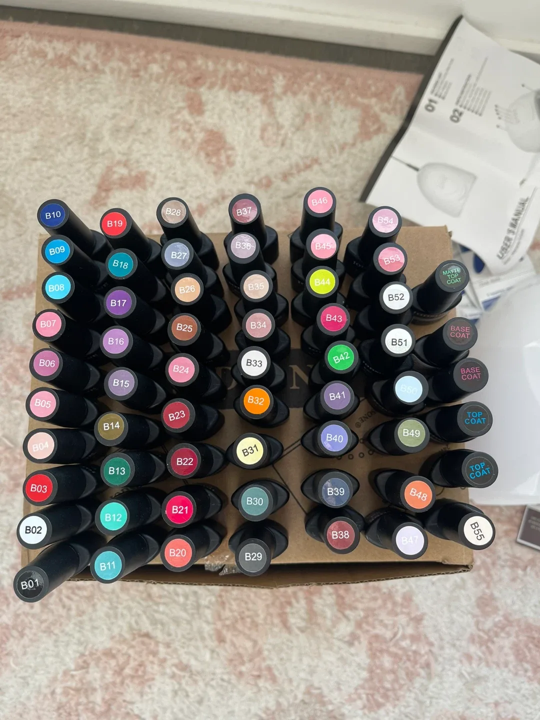 Shellac Gel Nail Polish Set