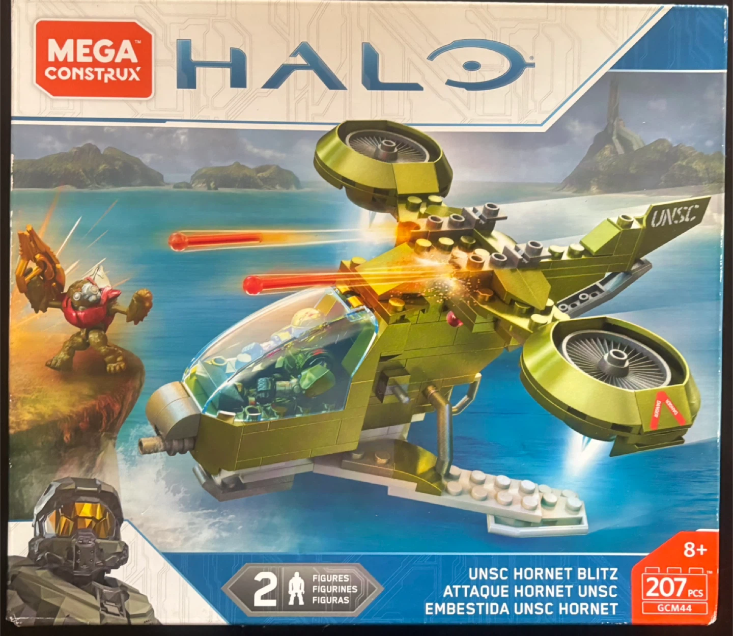 Mega Construx Halo UNSC Hornet Blitz, 207 pcs, 8+